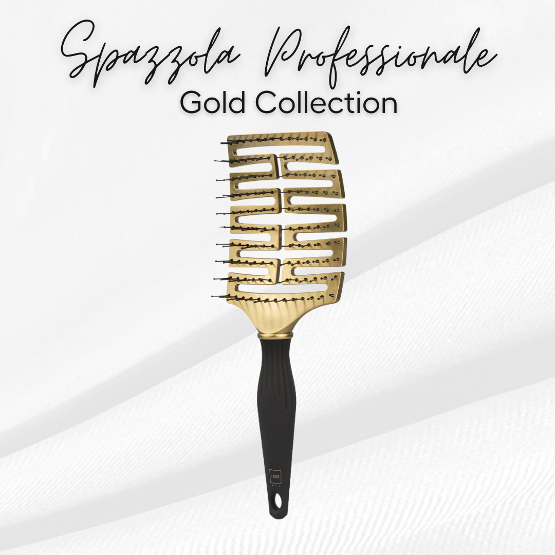 Spazzola Ventilata Larga Gold Collection