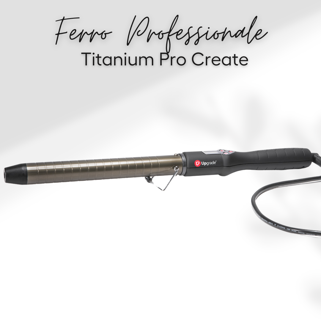 Ferro arricciacapelli Titanium Pro