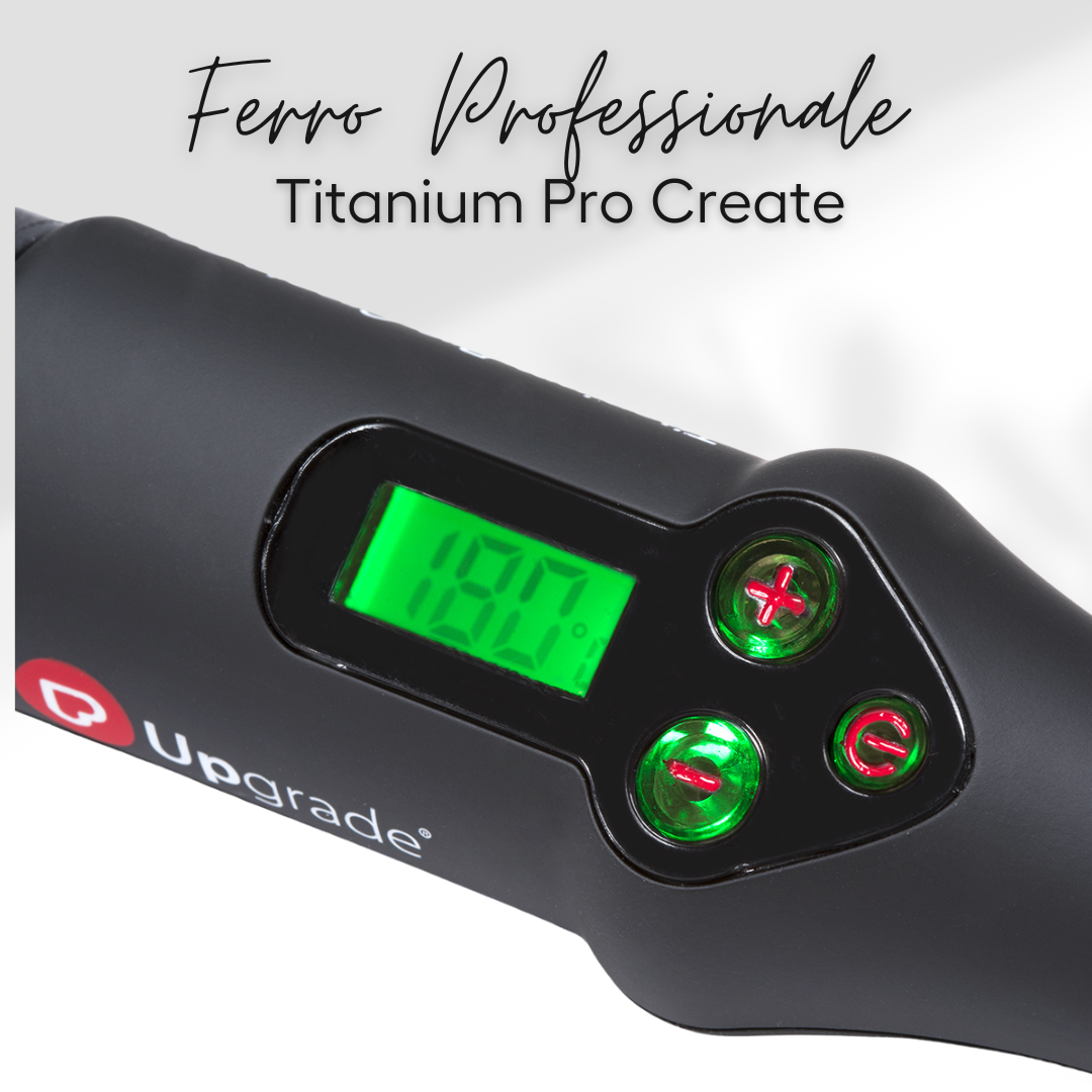 Ferro arricciacapelli Titanium Pro