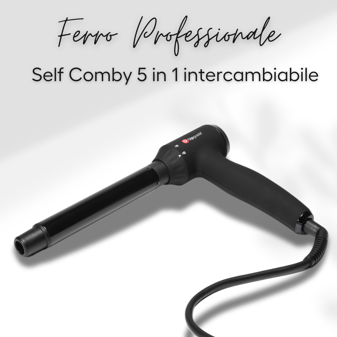 Ferro Arricciacapelli 5 in 1 Self Comby