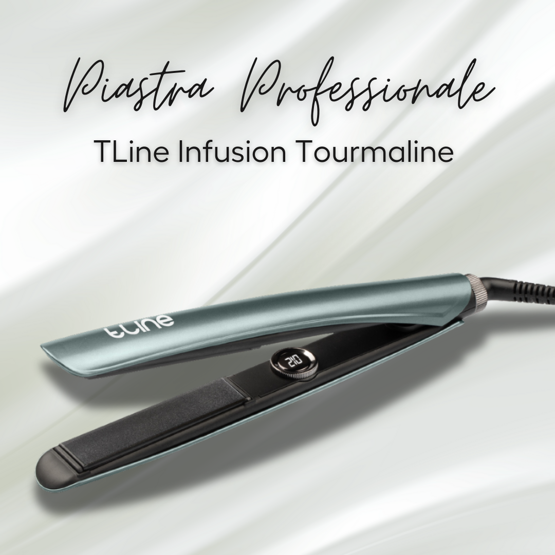 Piastra Professionale TLine Infusion con Tourmaline e Perla